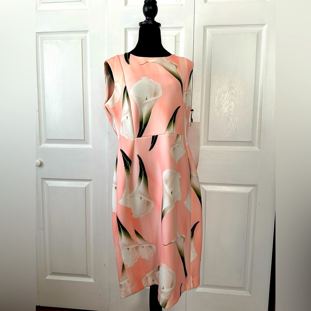 NWT Calvin Klein Scuba Dress